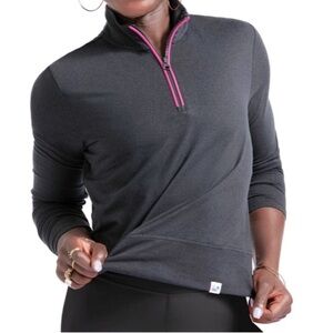 PELOTON Dreamblend Half Zip Pullover Top.Size Medium. NEW WITH TAGS